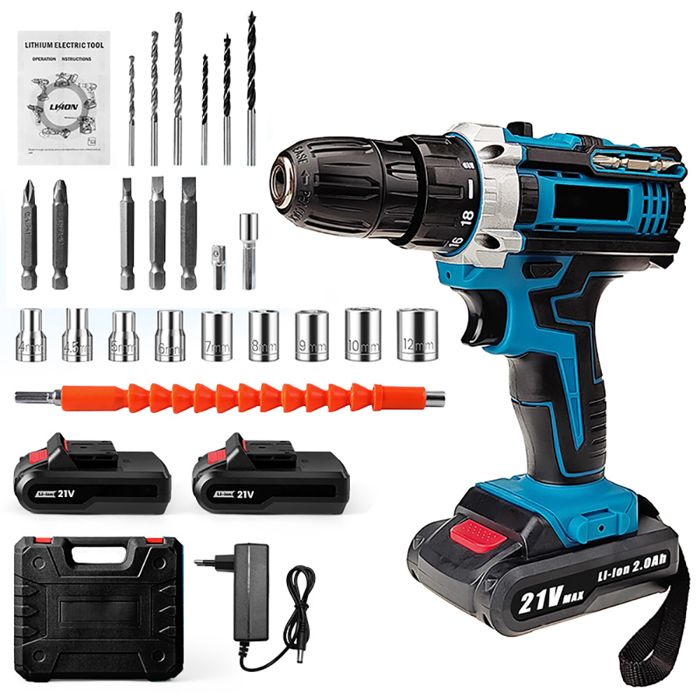 Tournevis Sans Fil Parkside 3,6V - Avec 14 Embouts Rapidfire - Parfait Pour Petits Travaux De Bricolage Et Assemblage