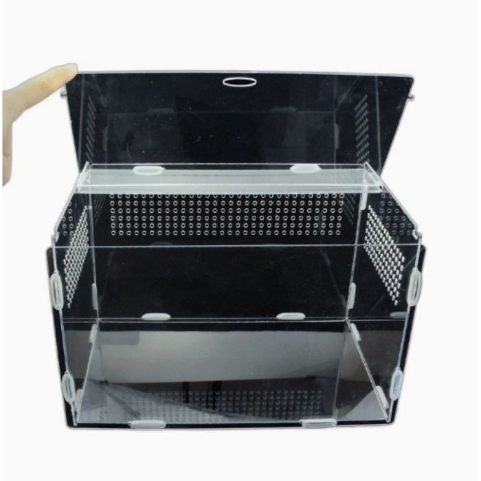 Meilleurs prix pour Boîte dalimentation - EINNENFFER - Mini boîte de transport - Acrylique - Transparent - 29x196x15 cm