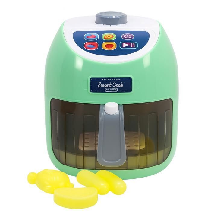 Jouet Air Fryer - Friteuse Magique - Sonore et Lumineux - Aliments Thermo-Sensibles - Dès 3 Ans