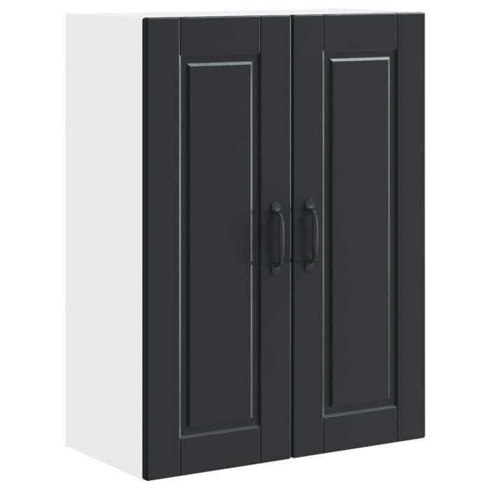 En solde Buffet de cuisine( 1 pc) Meuble bas/Armoire rangement Noir 60x31x80 cm Bois dingénierie A2027