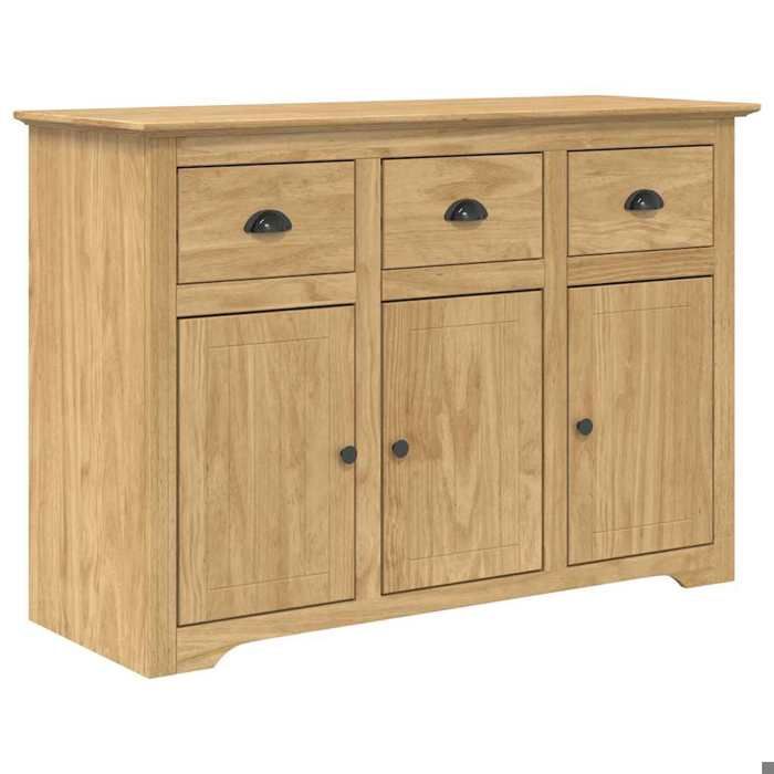 Moderne Buffet BODO/Armoire penderie Pour chambre - Placard haut - Marron miel 1155x44x80cm Bois dingénierie &EU81766