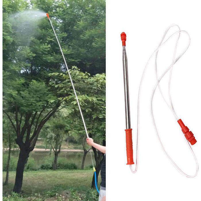 Pulvérisateur télescopique à pression manuelle de 33 m pour la pulvérisation de pesticides sur les arbres les accessoires darrosa