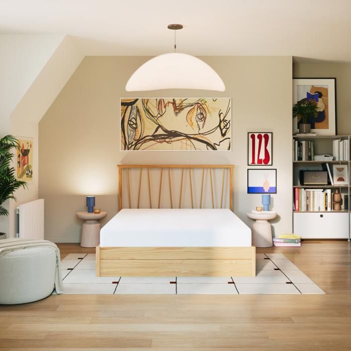 SLOME Matelas mousse 2P Hybride Essentiel 140x190 cm SLOME Matelas mousse 2P Hybride Essentiel 140x190 cm