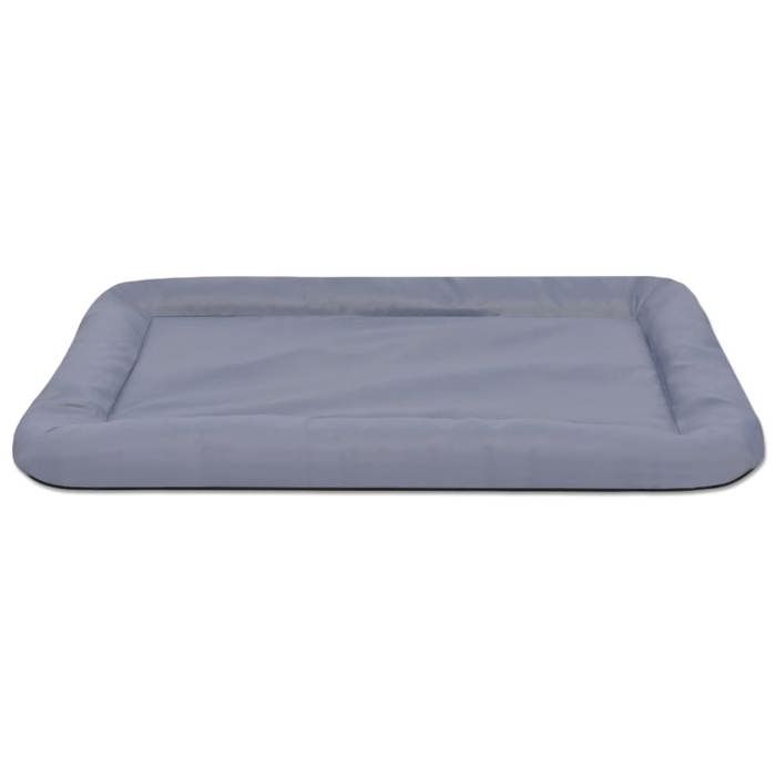 Matelas pour chiens Taille XXL élégant - vidaXL - gris - 97 x 62 cm 574dfc66h