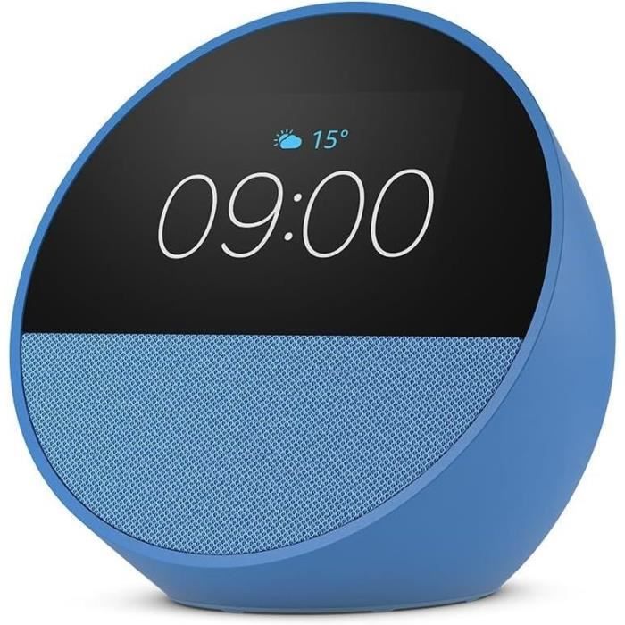 Réveil connecté - AMAZON - ECHO SPOT - Écran 283 - Son de qualité - Contrôle vocal