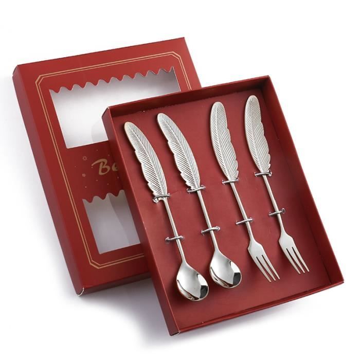 4 Fourchettes à Chocolat En Inox - 4 Modèles (ronde, Spirale, 2 Et 3 Dents) Pour Tremper Et Décorer - 8