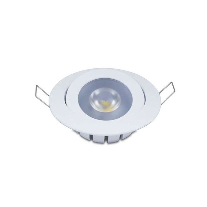 Spots LED Encastrables Asstikoo 7W Dimmables - IP44, 3 Températures, Lot De 6, Aluminium