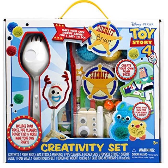 Jeu De Coloriage M0rhj Toy Story 4 Forky Creativity Set Achat Vente Jeu De Coloriage Dessin Pochoir Cdiscount
