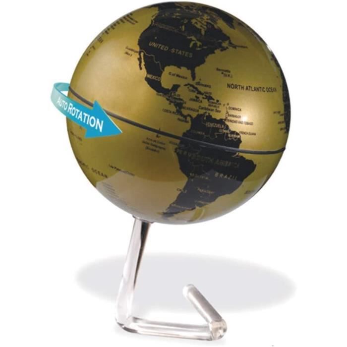 Globe Terrestre Pivotant RIGWIG - Diamètre 20 Cm, éducatif Pour Enfants, Neuf
