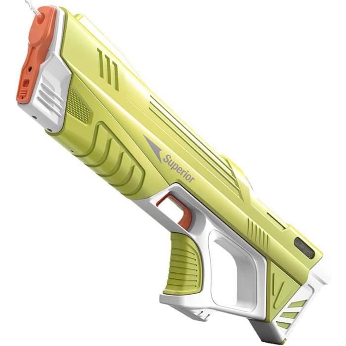 Pistolet à Eau électrique Rechargeable USB | Portée 10 M, Réservoir 650 Ml, 2 Modes De Tir | Pour Enfants Et Adultes