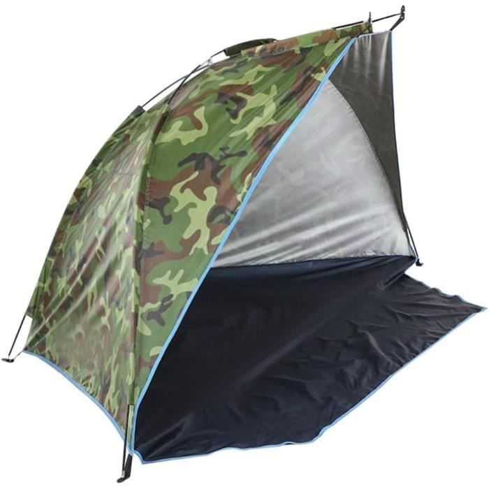 TNB037 Camouflage léger 2/3 personnes tente instantanée imperméable coupe-vent t