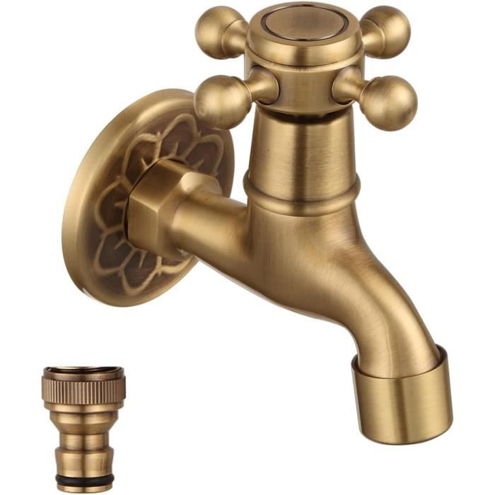 Robinet De Baignoire - Robinet De Douche Avec Douche À Main, Laiton Monocommande Mitigeur De