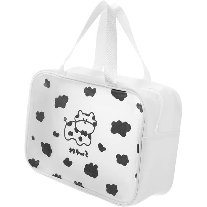 Pochette / Trousse De Toilette Playboy - Motif Lapin Iconique, Couleur Noire, Occasion