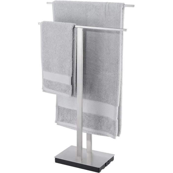 Porte-serviettes Métal Avec Barre Lestée – Lot De 2, Design Carré – Pour Table De Cuisine, Restaurant, événement