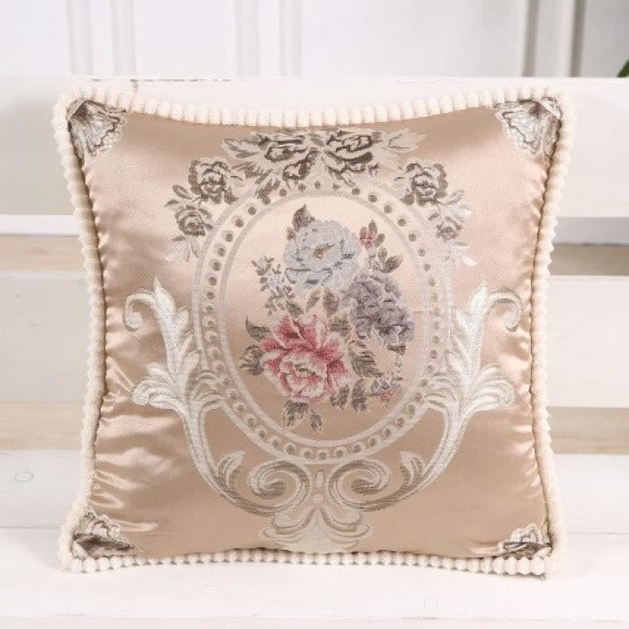 Luxe brodé Décoratif Broderie Housse de coussin 16 X 16/"