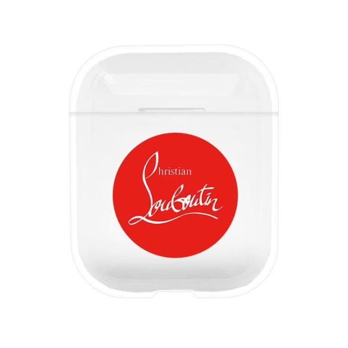 Housse Etui AirPods Christian Louboutin LOGO 2 Protection Housse Etui en Silicone Anti Choc Pour Android Apple iPhone AirPods Cdiscount Telephonie