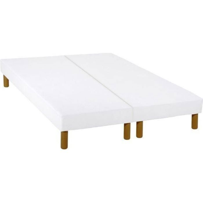 Ensemble de 2 sommiers tapissiers 70 x 190 cm