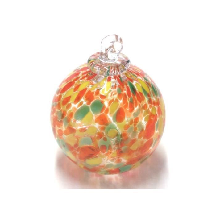 Boule De Noël Kaléidoscope En Verre Soufflé Achat Vente