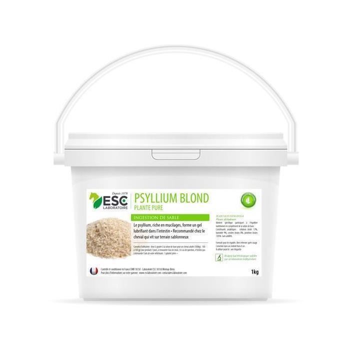 PSYLLIUM BLOND – Coliques de sable cheval – Plante pure