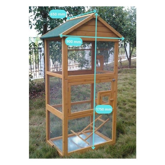 Comparer les prix de Volière Coryllis Toit Shingle