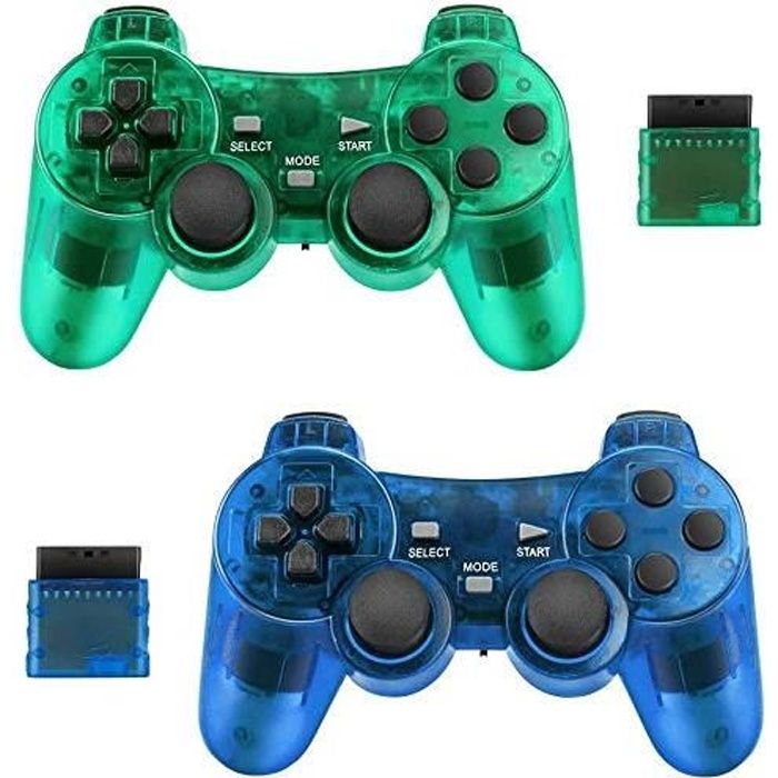 TWS Manette Pour PS2 Filaire Dualshock De Jeu, Joystick Pour Playstation 2 Manette Pour Playstation 2 12661703