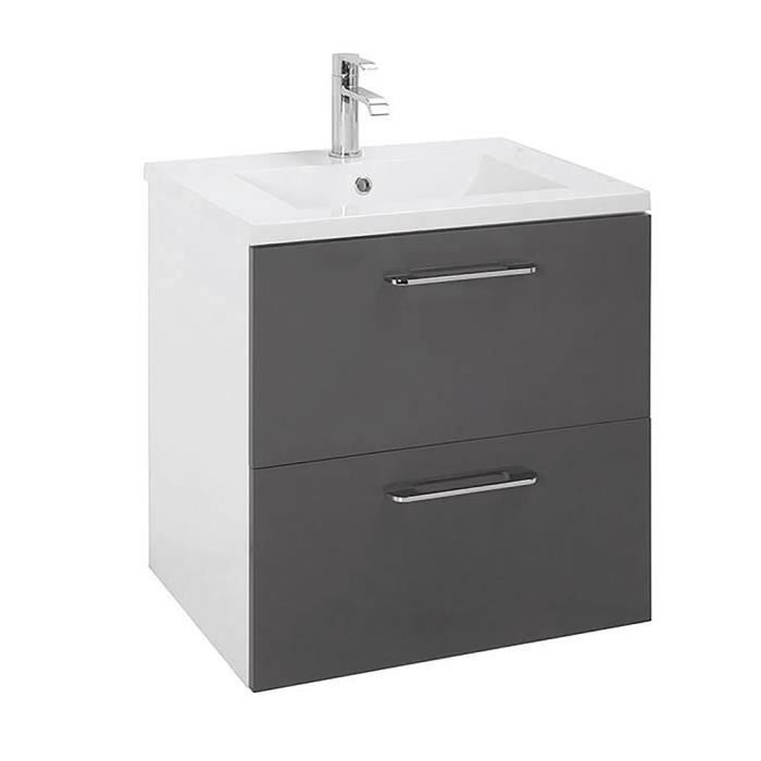 DUCHA.ES Meuble de salle de bain sans lavabo 3 tiroirs /ÉCONOMIQUE Diff/érentes couleurs