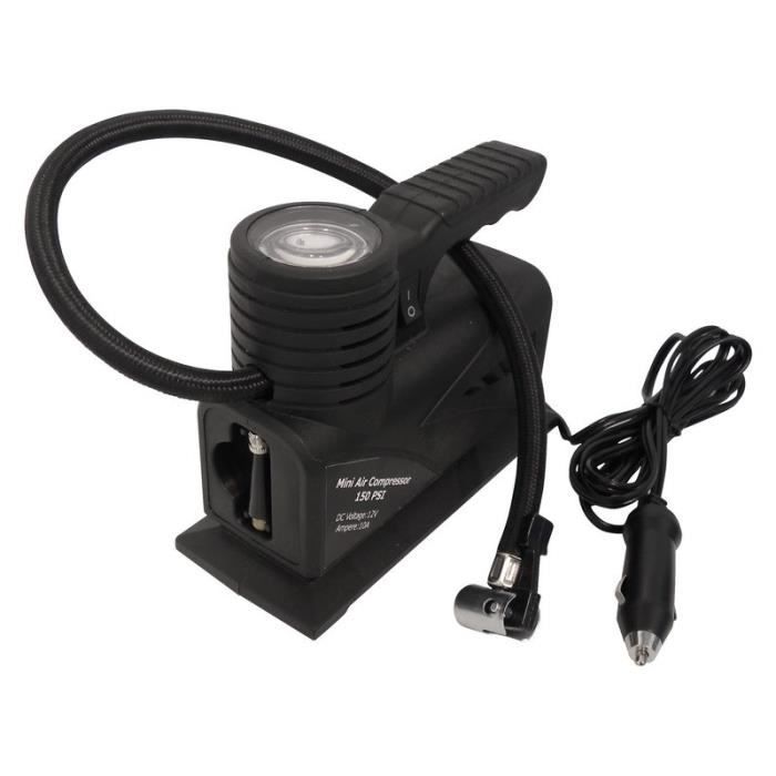 Compresseur D’Air 12V 6L 150 PSI – Moteur Cuivre, Réservoir 6L Pour Pneus Auto, Bateau, Klaxon