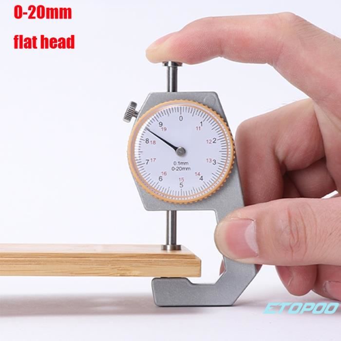 Kit De Pointes De Contact Plates Pour Comparateur (palpeur) - En Acier Rapide - Pour Métrologie, Usinage