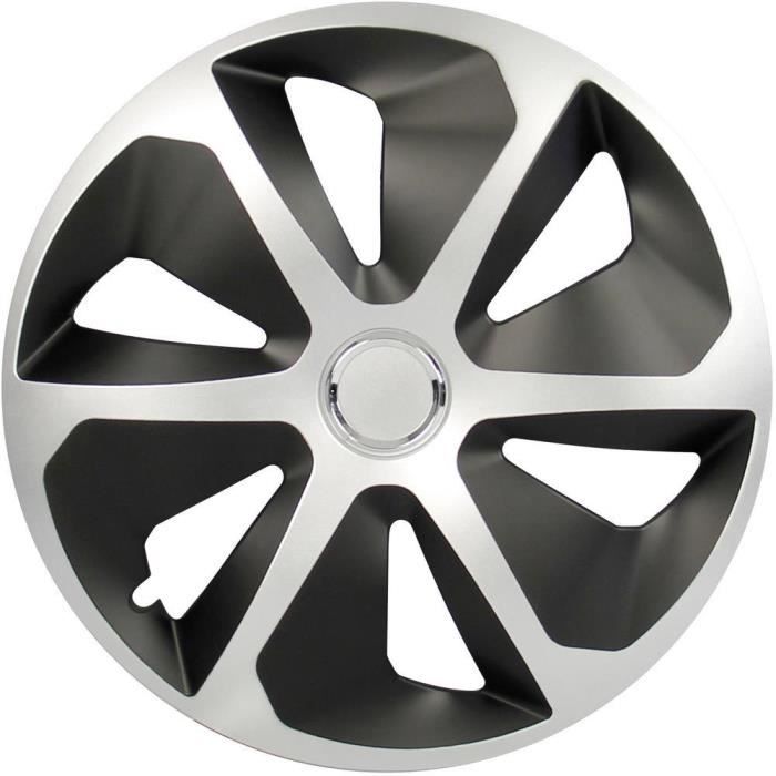 sphère , Autostyle Silver/Black Jeu denjoliveurs Revo-Van 16-inch Argent/Noir 