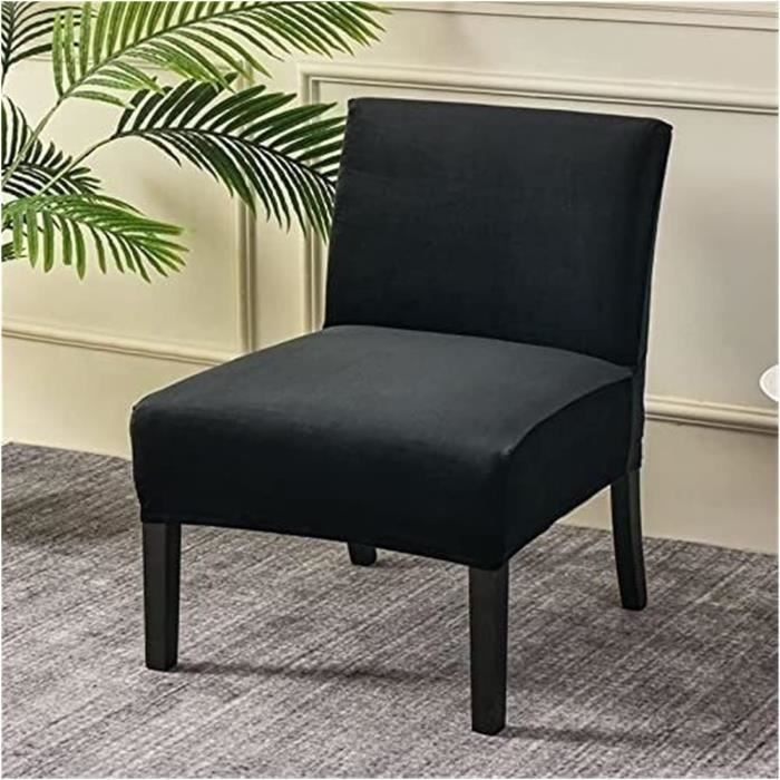 FantasDecor Housse De Chaise Longue Extensible Sans Accoudoirs Pour Salon, Intérieur Et Chambre à Coucher, Tissu Jacquard Doux Lavable En Machine, Beige