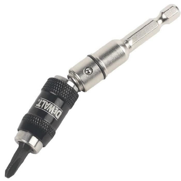 Porte embout pivotant DEWALT DT7505 Outil de fixation Embout impact torsion pz2