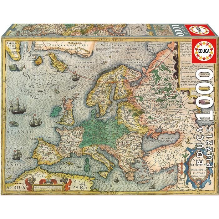 Le Caire, Égypte | Puzzle De 1000 Pièces. Mesure : 68 X 48 Cm. Comprend