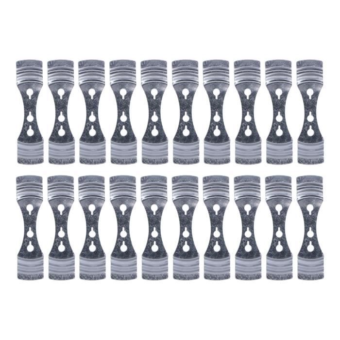 Mèches Bougie DIY Lot De 100 - Coton Bio 8cm Avec Supports | Pour Cire De Soja, Abeille