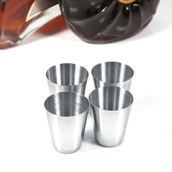 Tasse De Camping Inoxydable 480 Ml - Gobet Pour Café, Thé, Bière - Acier Argenté, Neuf