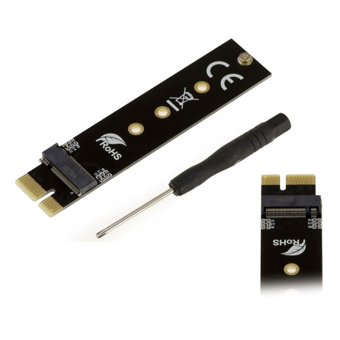 KALEA-INFORMATIQUE Carte Controleur PCIe 1x pour SSD M.2 PCIe
