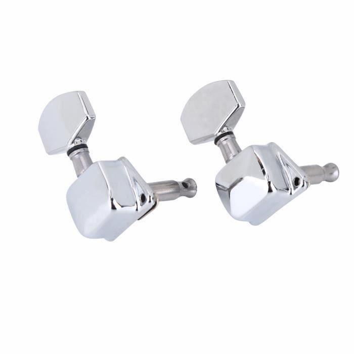 Chevilles De Guitare Classique Dilwe - 3+3 Têtes Mécaniques - Alliage Cuivre-Zinc - Pour Guitares Classiques