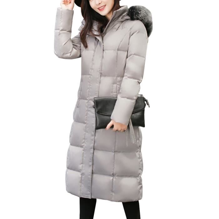 manteau duvet ou plume le plus chaud