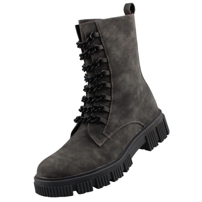 bottines dockers femme