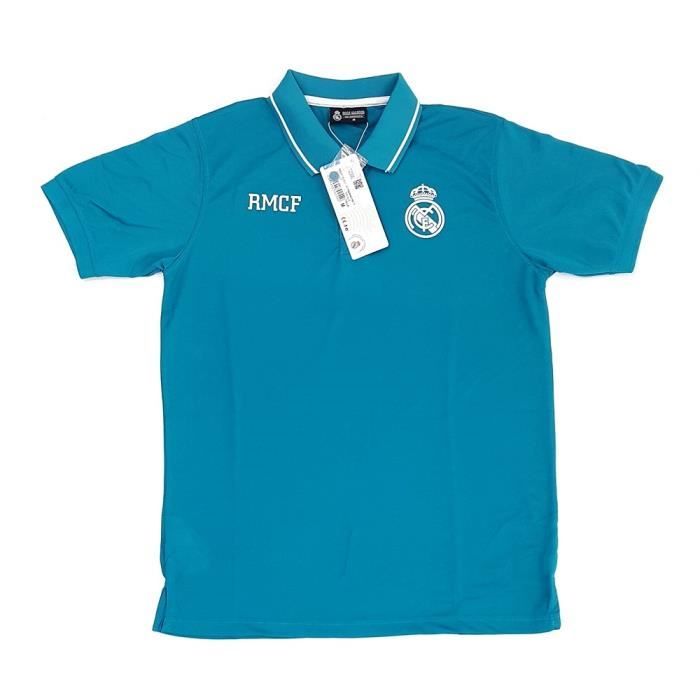 Polo bouclier bleu adulte Real Madrid - Taille: S - Couleur Bleu - Type de public: Adulte - Genre: Mixte