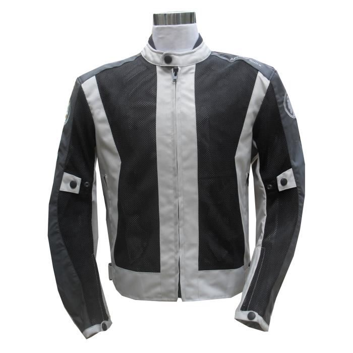 BLOUSON MOTO ETE TEXTILE MESH