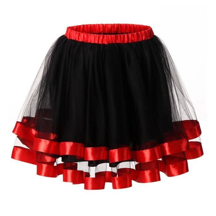Jupe Folklorique Mexicaine Femme Taille Haute – Jupe Balançoire Flamenco Espagnole Danse