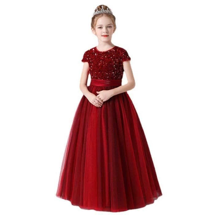 Robe rouge fille 10 ans new arrivals