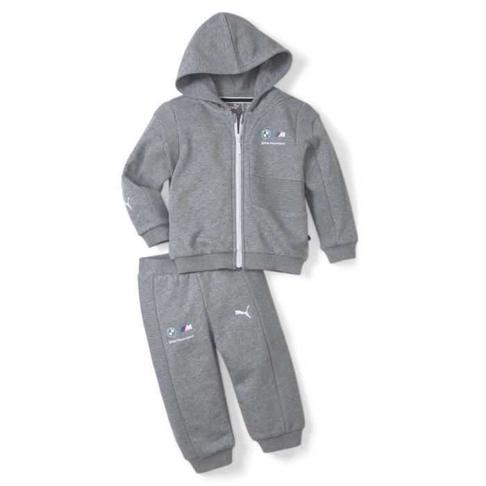 Dmw Infants Ensemble Survêtement Bébé Garçon PUMA GRIS pas cher - Bas de  survêtements garçon PUMA discount