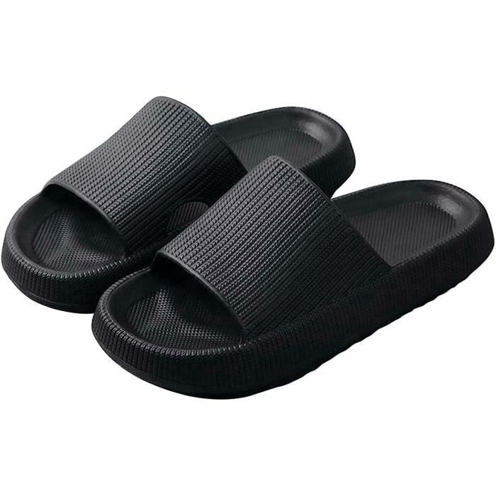 Chaussons Femme Soxo En Peluche - Pantoufles D'intérieur Antidérapantes - Tailles 35-40 EU