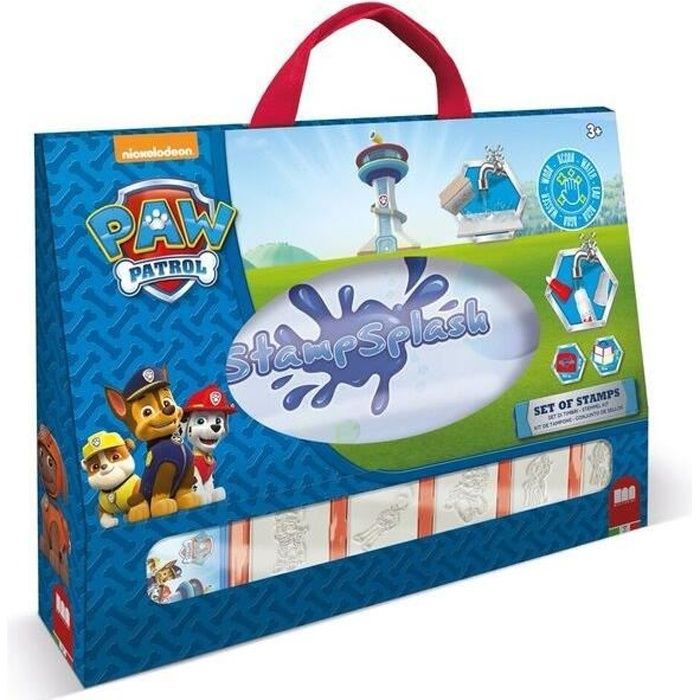 Pat Patrouille Stamp Splash Kit De Loisirs Creatifs Cdiscount Jeux Jouets