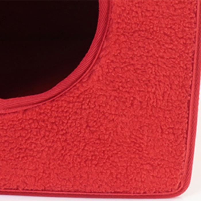 Lit Chauffant En Forme De Sapin De Noël Pour Chat/Chiot - Coussin Amovible, Fond Anti-Dérapant - Taille S