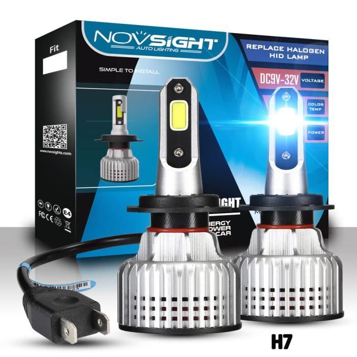 T4W 2x LED Ampoule De Phare Voiture Nighteye 50W 10000LM Kit Conduite