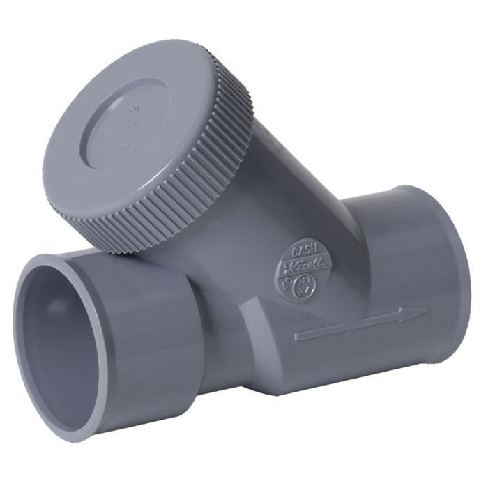 Clapet anti-retour PVC gris - Diamètre 40 mm - Nicoll