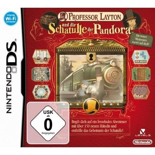 Jeu Vidéo - Nintendo - Professor Layton Und Die Schatulle Der Pandora - Ds - Multi-Plateforme - Support Ds