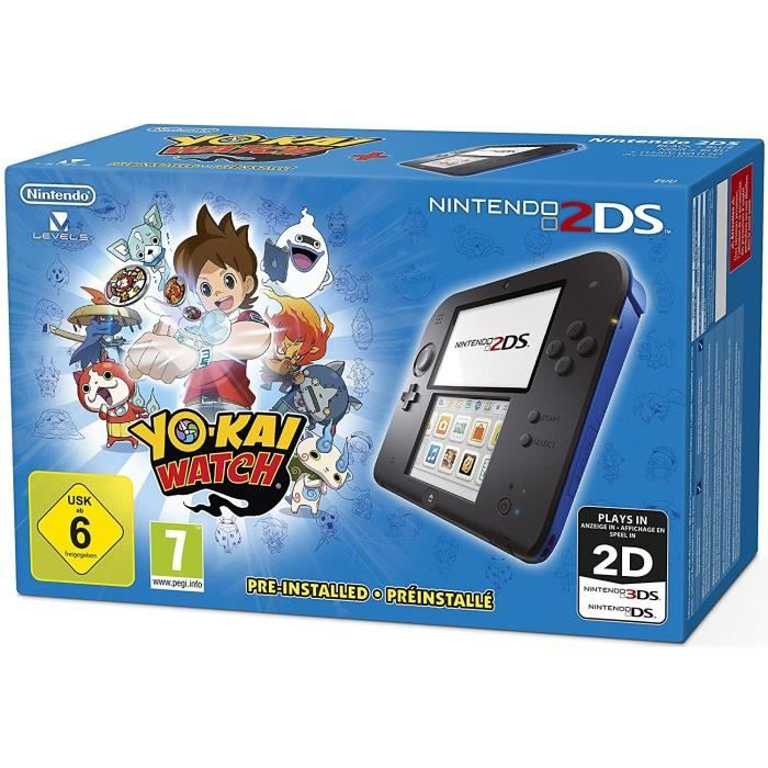 Console Nintendo 2ds + Yo Kai Watch Préinstallé - vue 2